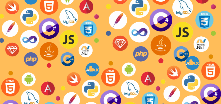 Emoji Programming Languages ​​Badges